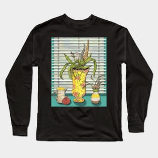 Window and Vases Long Sleeve T-Shirt